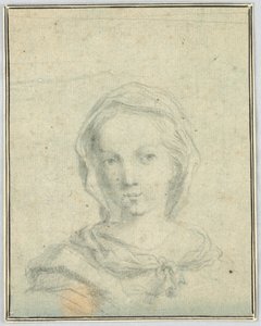 Busto de una niña de Unknown artist