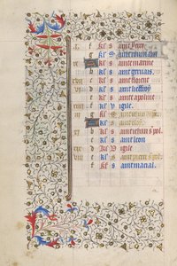 Calendario de Unknown artist