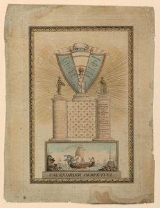 Calendrier Perpétual de Unknown artist