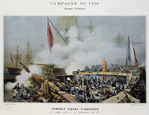 Campaña (Expedición) de Egipto (1798-1801): la Batalla de Aboukir - en 