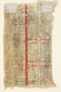 Tablas Canon (atrás) de Unknown artist