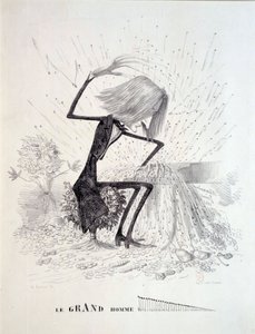 Caricatura del compositor Franz Liszt de Unknown artist