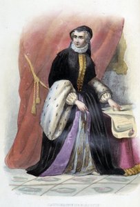 Catherine de Medici (Caterina de Medici) - en “Le Plutarque français”, Ed. Mennechet de Unknown artist