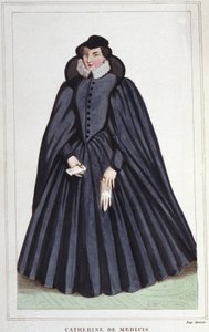 Catarina de Médici (1519-1589). Reina de Francia de Unknown artist