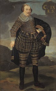 Retrato del rey Carlos IX de Suecia (1550-1611) de Unknown artist