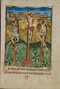 Cristo crucificado entre los dos ladrones