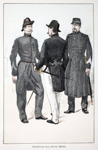 Sargentos de la ciudad (Segundo Imperio) de Unknown artist