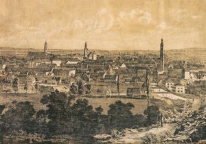 Ciudad de Erlangen, Baviera, Alemania