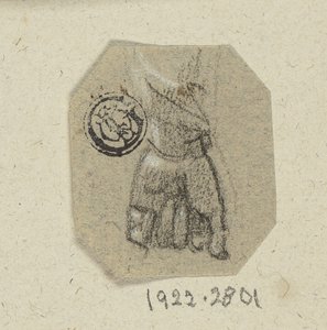 Mano izquierda apretada de Unknown artist