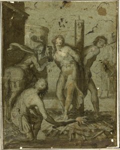 Clorinda rescata a Olindo y Sophronia