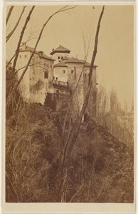 [Vista cercana de La Alhambra, Granada, España]. de Unknown artist