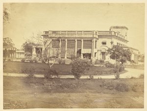 [Residencia colonial, India] de Unknown artist