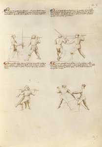 Combate con espada de Unknown artist