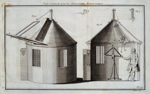 Tour conveniente para observaciones astronómicas - en “Enciclopedia” por Diderot y d