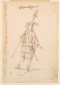 Diseño de vestuario: Un alemán para un ballet