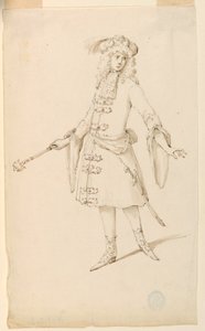 Diseño de vestuario: Un noble, rey o príncipe para un ballet de Unknown artist