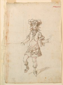 Diseño de vestuario: Bailarín masculino para un ballet de Unknown artist