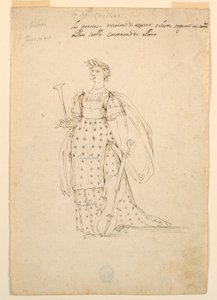 Diseño de vestuario: Poesía para un ballet de Unknown artist