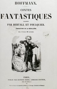 Consejero Krespel (Rat Krespel), portada de "Los cuentos fantásticos" de Ernst Theodor Amadeus Hoffmann de Unknown artist