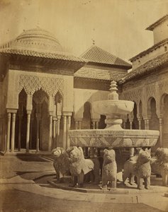 [Patio de los Leones, Alhambra] de Unknown artist