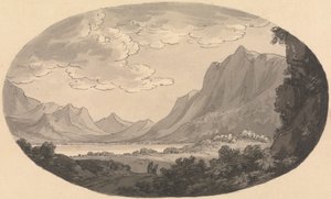 Paisaje de Cumberland de Unknown artist