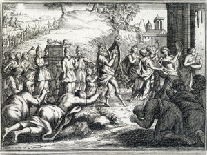 Danza de David (Antiguo Testamento) de Unknown artist