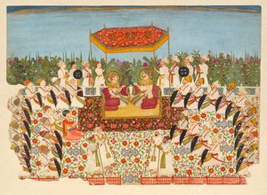 Darbar Mirza Maharai Lakhpatiji de Unknown artist