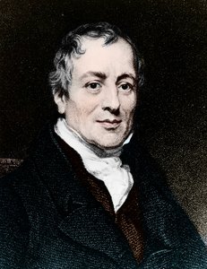 David Ricardo (1772-1823), economista británico. de Unknown artist