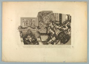 Decoraciones de Lebrun y Mignard en el Palacio de Versalles de Unknown artist