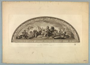 Decoraciones de Lebrun y Mignard en el Palacio de Versalles de Unknown artist