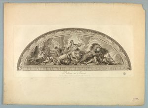 Decoraciones de Lebrun y Mignard en el Palacio de Versalles