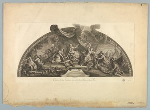 Decoraciones de Lebrun y Mignard en el Palacio de Versalles