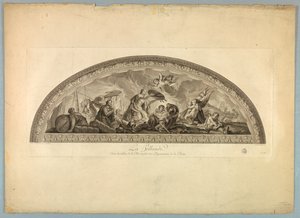Decoraciones de Lebrun y Mignard en el Palacio de Versalles de Unknown artist