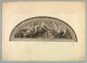 Decoraciones de Lebrun y Mignard en el Palacio de Versalles de Unknown artist