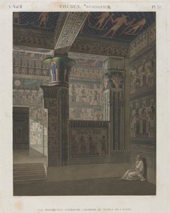 Descripción de Egipto: Tebas. Memnonio, vol. II, pl. 37 de Unknown artist