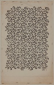 Dibujo de diseño, finales del siglo XVIII de Unknown artist