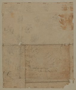 Dibujo de diseño, finales del siglo XVIII