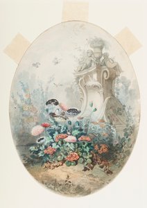 Diseño para la tapa de una caja de dulces de Unknown artist