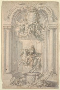 Diseño para el Monumento Ecuestre de Carlos III