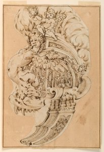 Diseño para un Burgonet Decorativo de Unknown artist
