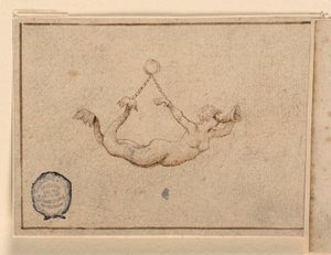 Diseño para un colgante de Unknown artist