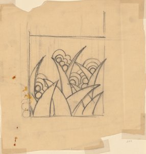 Diseño para un textil o un papel pintado de Unknown artist