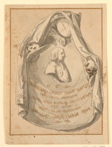 Diseño de un monumento sepulcral para un prelado de Unknown artist