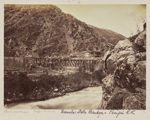 Puentes Devils [sic] Gate. Ferrocarril del Pacífico