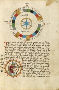 Diagrama para el jueves; Sagitario de Unknown artist