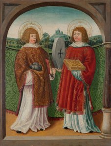 San Esteban y San Florián () de Unknown artist