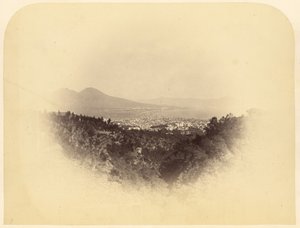 [Vista lejana de Nápoles] de Unknown artist