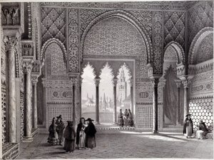 Salón de Don Pedro en el Alcázar, Sevilla de Unknown artist