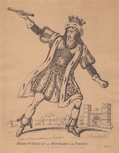 Edmund Kean como Ricardo III de Unknown artist