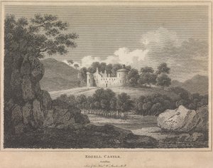 Castillo de Edzell, [¿Forfarshire?]; página 101 (Volumen Uno) de Unknown artist